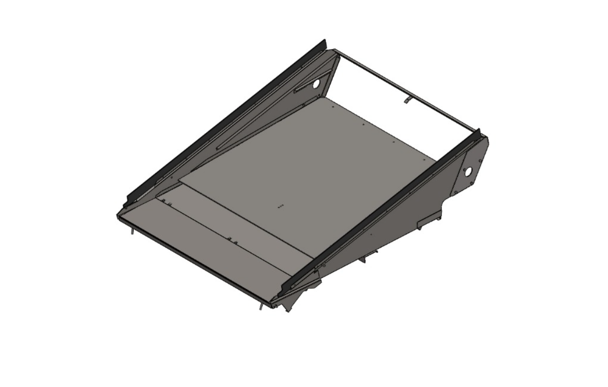 9503295 Caixa De Peneira Inferior New Holland TC57 5070 - Mp Peças