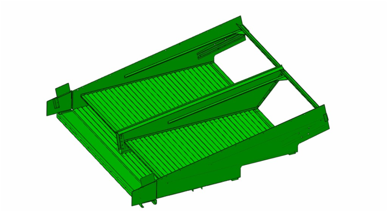 DQ65061 Caixa de Peneira Inferior 8500 / 8700 / 1185 / 1550 - Mp