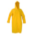 Capa De Chuva Com Capuz Forrada Pvc Amarela Tamanho G