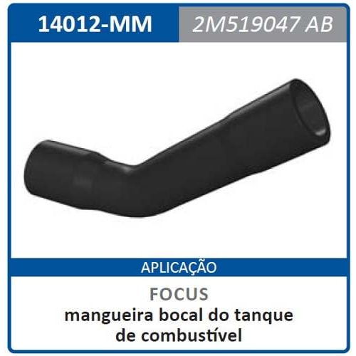 Mangueira 14012-mm Bocal Do Tanque De Combustível Ford Focus