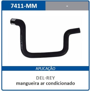 Mangueira 7411-mm Ar Condicionado Del-rey Mangueira 7411-mm Ar Condicionado Del-rey